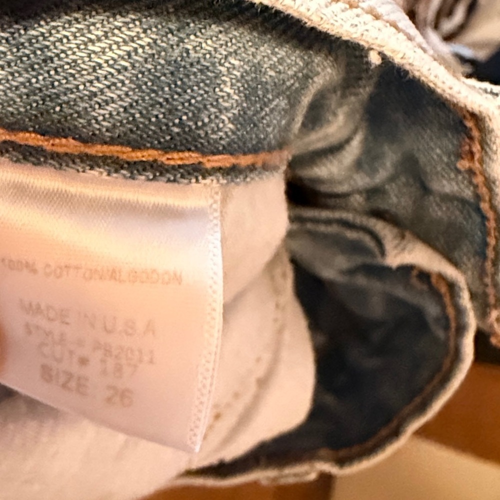 O2 Denim Destroyed Jeans - Picture 7 of 7
